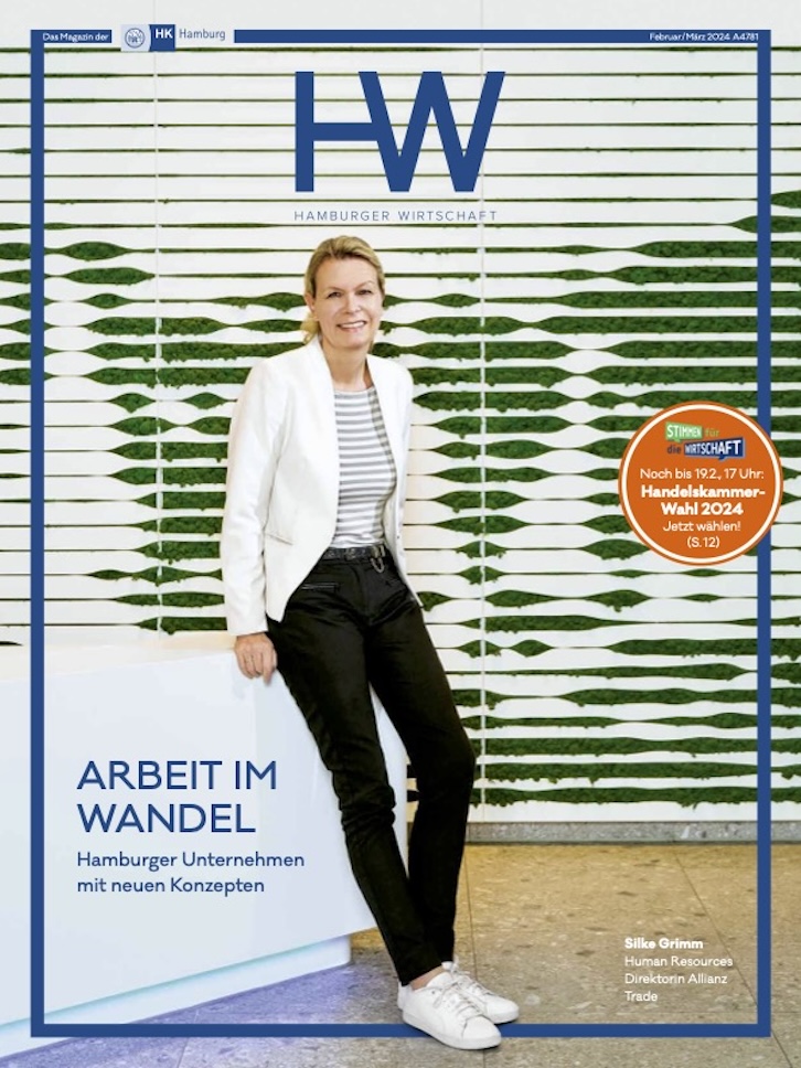Hamburger Wirtschaft-2024 Februar März Cover