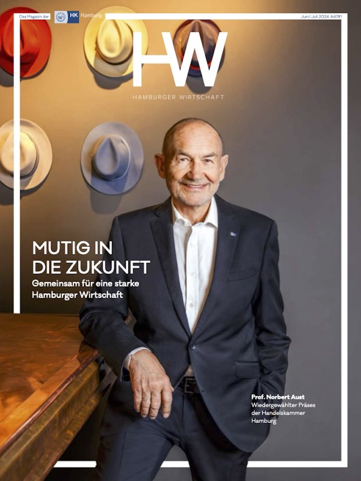 Hamburger Wirtschaft Cover 06 2024