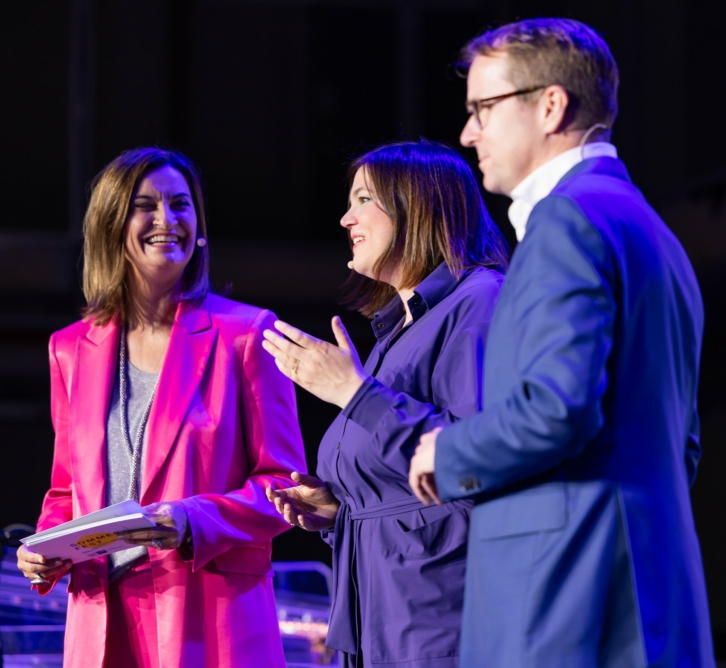 Inka Schneider, Katharina Fegebank und Dr. Malte Heyne