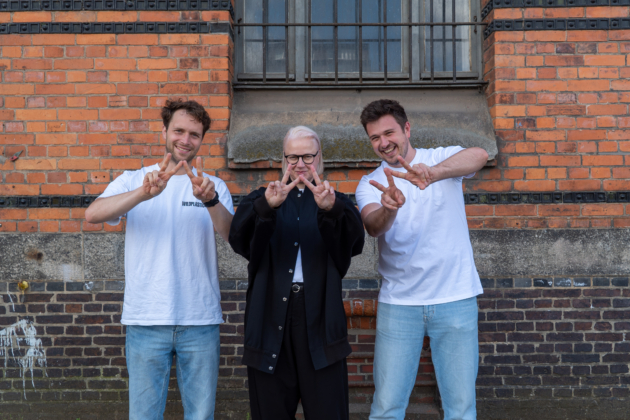 Wollen die Umwelt vom Plastik befreien (v. li.): Christian Sigmund (Mitgründer, CEO) , Katrin Oeding (Mitgründerin, CMO) und Tim Lampe (COO).