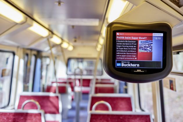 Wachstumstreiber in der Außenwerbung sind derzeit digitale Screens.
