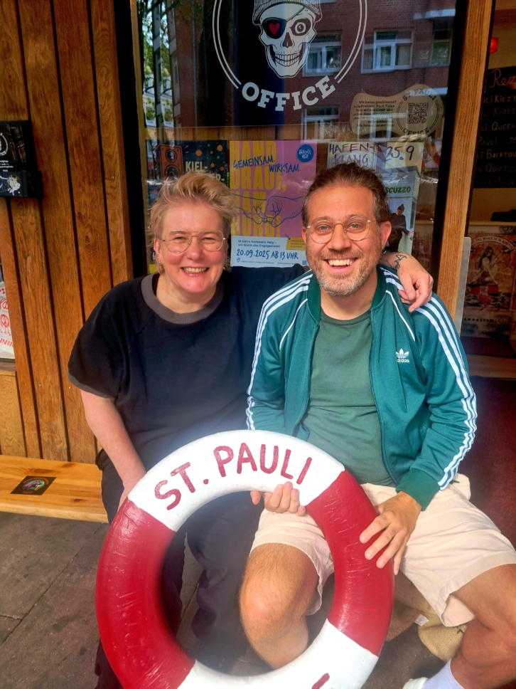 Sven Schaffer und Dani (Bitte neutralen Artikel verwenden! Nonbinär?))