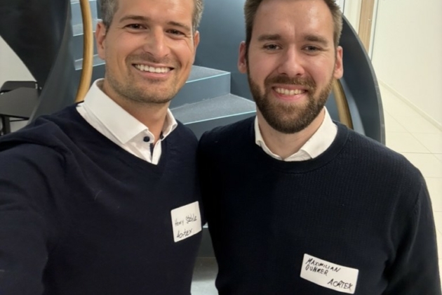 Henry Stehle (li.) und Maximilian Dunker gründeten gemeinsam das Start-up Aortex.