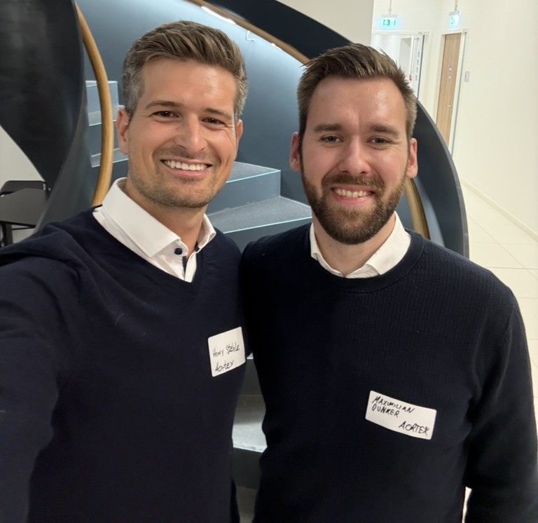 Henry Stehle (li.) und Maximilian Dunker gründeten gemeinsam das Start-up Aortex.