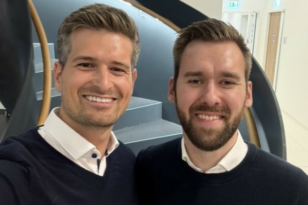 Henry Stehle (li.) und Maximilian Dunker gründeten gemeinsam das Start-up Aortex.