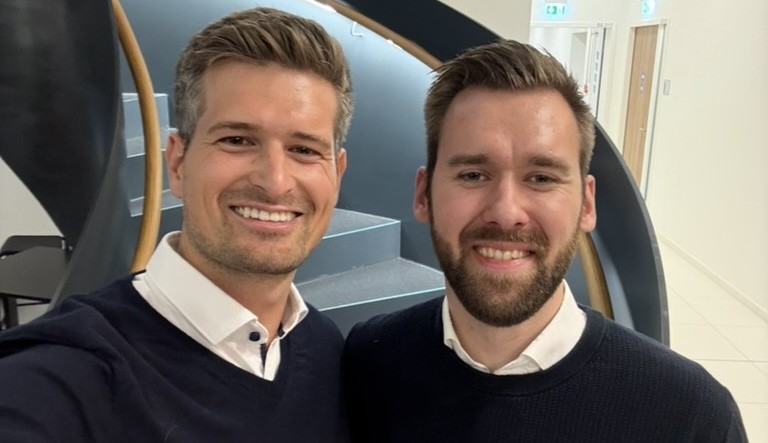 Henry Stehle (li.) und Maximilian Dunker gründeten gemeinsam das Start-up Aortex.