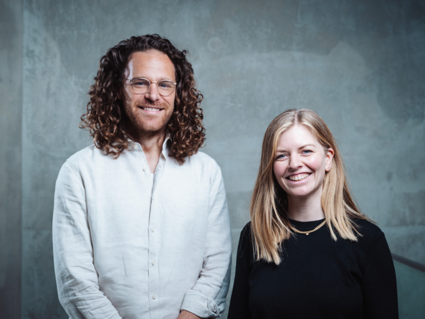 MonsterShack-Gründer Dr. Daniel Voigt mit der Dermatologin Dr. Lisanne Drerup, Founding Head of Dermatology bei MonsterShack
