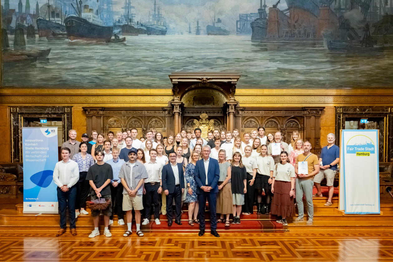 Hamburg! Handelt! Fair! Wirtschaft und Wissenschaft gemeinsam für den Fairen Handel – Abschlussveranstaltung am 25. Juni im Hamburger Rathaus